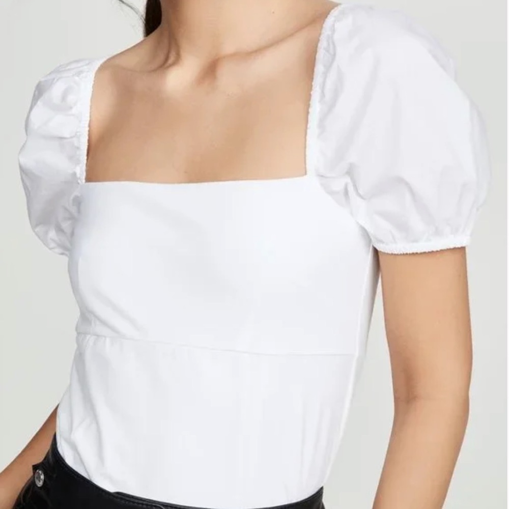 Cinq à Sept Puff Sleeve Top